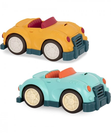 Roadsters Combo Set - Blue & Yellow Toy Roadster Cars (2Piece) – 100% Recyclable $24.59 - Kids' Play Cars & Race Cars