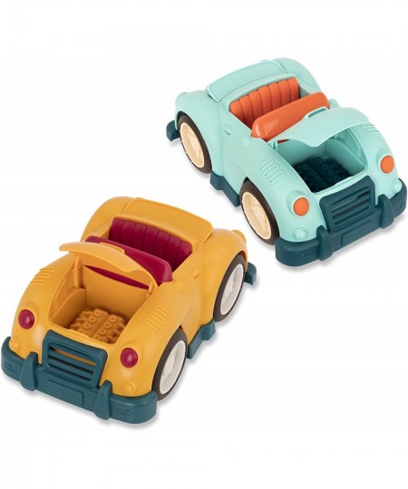 Roadsters Combo Set - Blue & Yellow Toy Roadster Cars (2Piece) – 100% Recyclable $24.59 - Kids' Play Cars & Race Cars