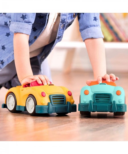 Roadsters Combo Set - Blue & Yellow Toy Roadster Cars (2Piece) – 100% Recyclable $24.59 - Kids' Play Cars & Race Cars