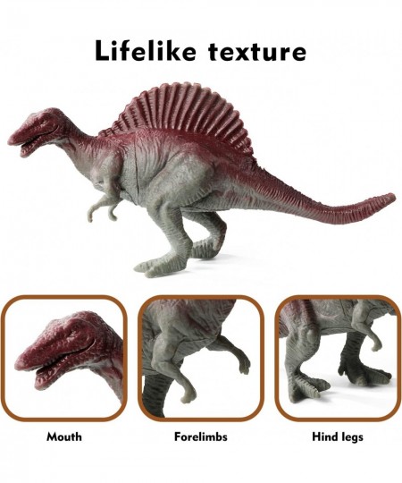 12Pack Educational Realistic Dinosaur Figure Toys for Toddler 6'' to 7" Large Size Dinosaur Playset Gift for Kids Boys and Gi...