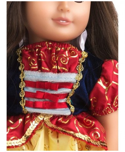 Snow White Princess Doll Dress - Doll Not Included - Machine Washable Child Pretend Play and Party Doll Clothes with No Glitt...