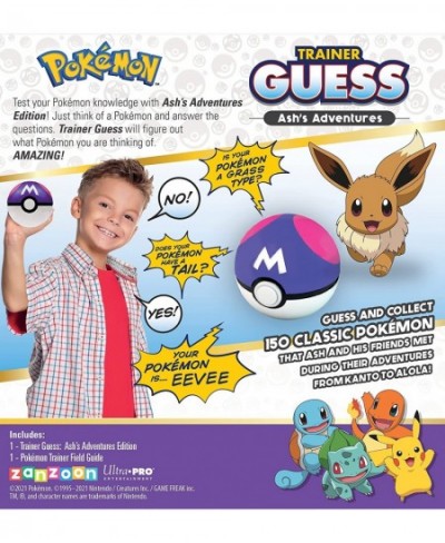 Pokemon Trainer Guess - Ash's Adventures Toy I Will Guess It! Electronic Voice Recognition Guessing Brain Game Pokemon Go Dig...