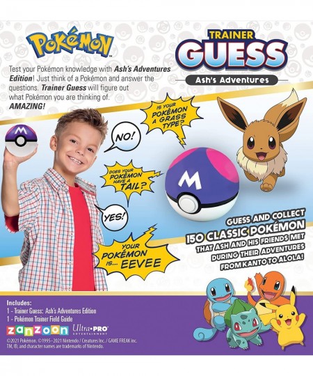 Pokemon Trainer Guess - Ash's Adventures Toy I Will Guess It! Electronic Voice Recognition Guessing Brain Game Pokemon Go Dig...