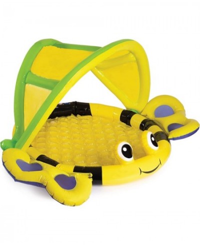 Bumble Bee Soft Inflatable Pool | Outdoor Swimming Toys for Infants & Toddlers | Blowup Games for Kids | Portable Beach Acces...