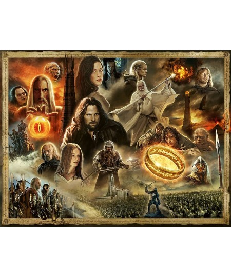 The Lord of The Rings: The Two Towers 2000 Piece Jigsaw Puzzle for Adults - 17294 - Every Piece is Unique Softclick Technolog...