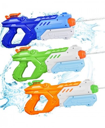 Water Guns for Kids Adults - 3 Pack 600CC Super Squirt Guns Water Soaker Blaster Long Shooting Range Ideas Gift Toys for Summ...