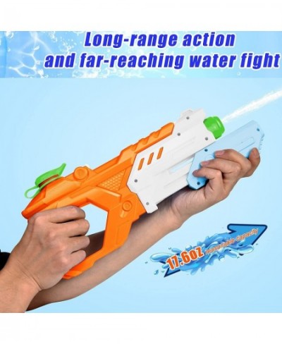 Water Guns for Kids Adults - 3 Pack 600CC Super Squirt Guns Water Soaker Blaster Long Shooting Range Ideas Gift Toys for Summ...