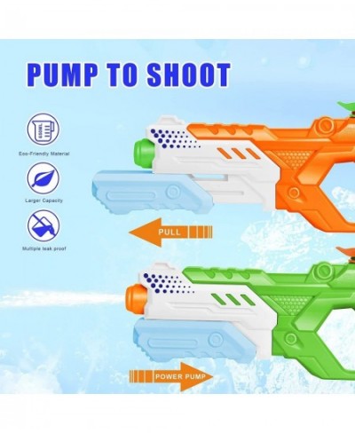 Water Guns for Kids Adults - 3 Pack 600CC Super Squirt Guns Water Soaker Blaster Long Shooting Range Ideas Gift Toys for Summ...