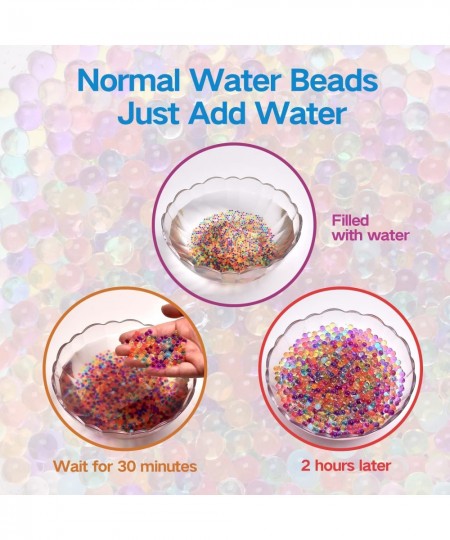 Water Ball Beads Refill Ammo Gel Splater Ball Blaster Bullets for Gel Toy Blasters Non-Toxic Eco Friendly Water Gel Beads for...