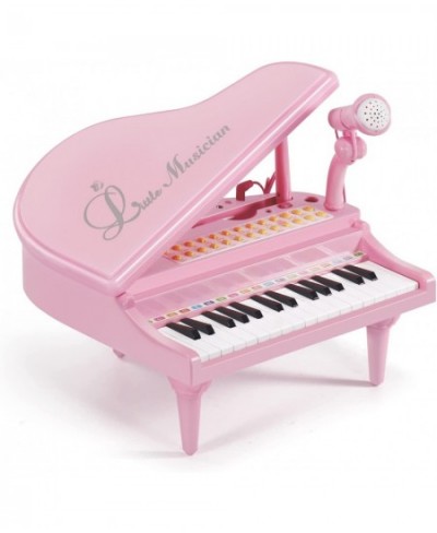 31 Keys Little Pink Piano for Girls with Microphone Electronic Organ Music Keyboard for Kids $55.88 - Kids' Musical Instruments