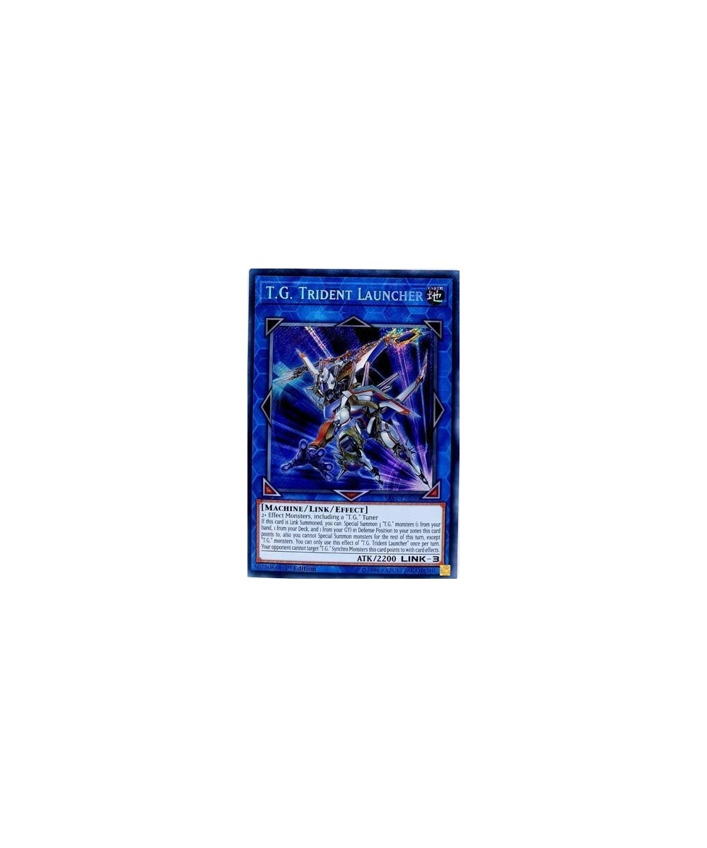 T.G. Trident Launcher - SAST-EN050 - Savage Strike - First Edition - Secret Rare $11.64 - Card Games