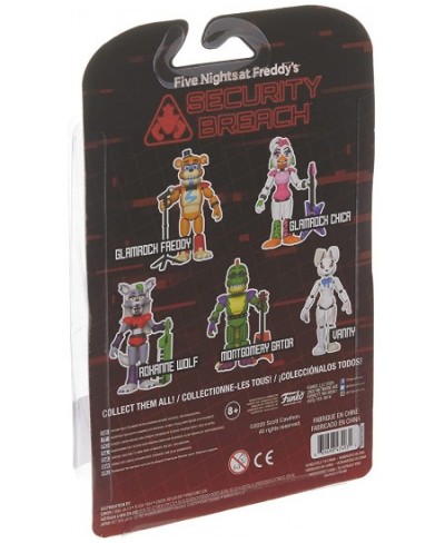 Funko Action Figure: Five Nights at Freddy's Security Breach - Roxanne Wolf Multicolour 5.5 inches & Action Figure: Five Nigh...