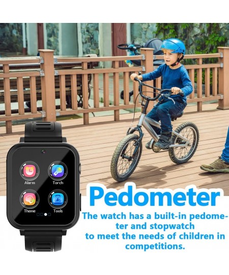 Kids Smart Watch with 16 Puzzle Game for Boys Girls Ages 4-12 Selfie Camera Video Recorder Music Player Pedometer Flashlight ...