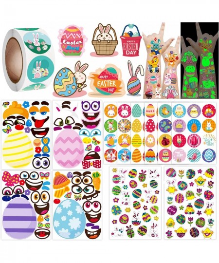 Easter Stickers for Kids 725pcs Easter Sticker Party Favor Easter Sticker for Egg Decoration Easter Sticker and Temporary Tat...