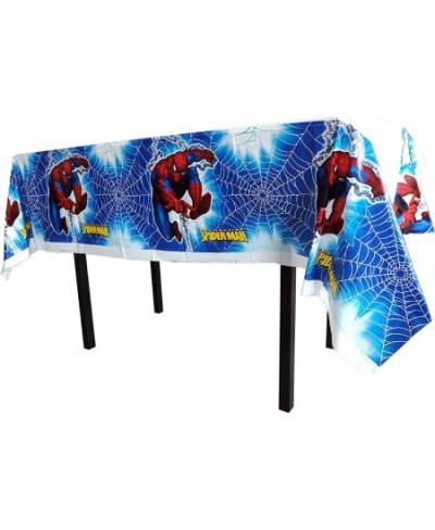 2pcs Spiderman Themed Birthday Party Decorations – Disposable Spiderman Plastic Tablecloth | 70.8 x 42.5” Disposable Table Co...