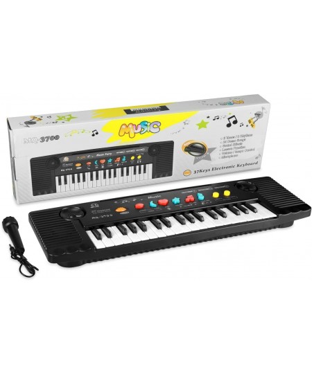 Kids Piano Keyboard Piano for Kids with Microphone Portable Electronic Keyboards for Beginners 37 Keys Musical Toy for 3/4/5/...