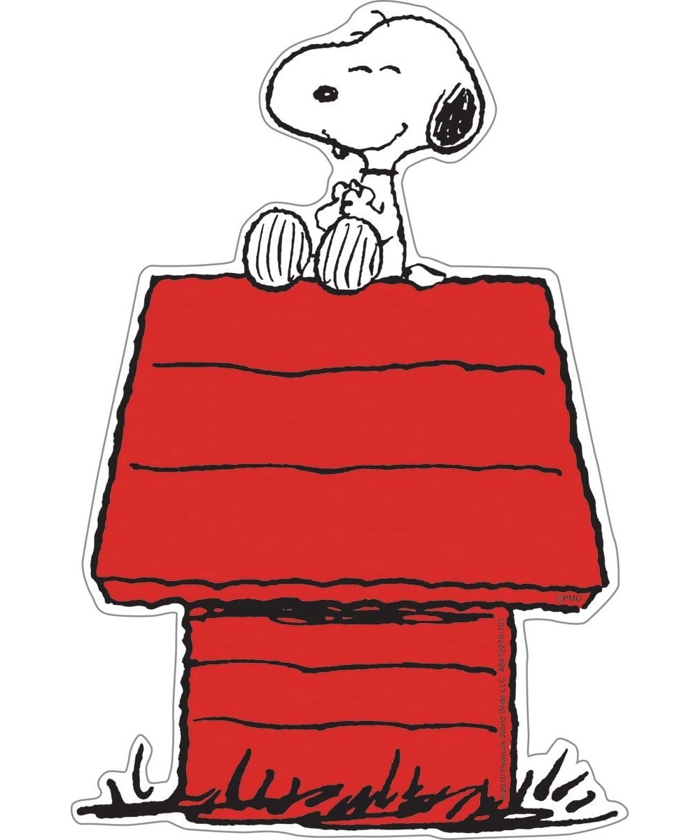 Peanuts 5-Inch Paper Cut-Outs Snoopy on Dog House Package of 36 (841227) $17.30 - Kids' Party Decorations