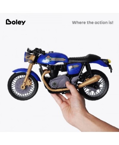 Motorcycle Toy Toy Cars with Sound and Light Toy Blue Motorcycle Toys for Boys and Girls Ages 3+ $30.62 - Kids' Play Motorcycles