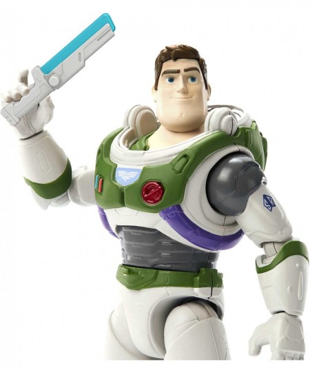 Disney Pixar Lightyear Space Ranger Alpha Buzz Lightyear Figure Authentic Action Figure 5 Inches tall with 12 Posable Joints ...