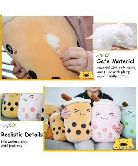 19.6 inch Boba Plush Stuffed Bubble Tea Plushie Cartoon Milk Tea Cup Pillow Big Soft Kawaii for Kids $45.17 - Stuffed Animals...