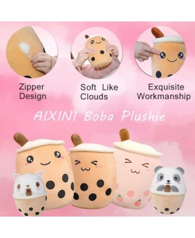 19.6 inch Boba Plush Stuffed Bubble Tea Plushie Cartoon Milk Tea Cup Pillow Big Soft Kawaii for Kids $45.17 - Stuffed Animals...