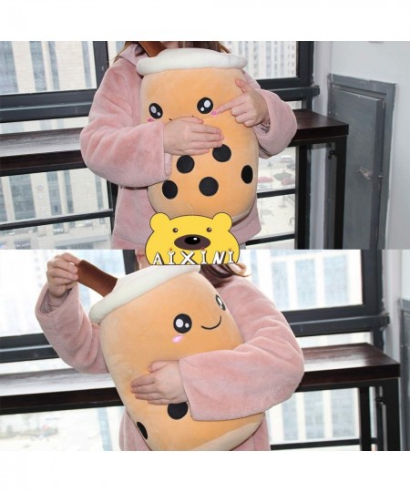 19.6 inch Boba Plush Stuffed Bubble Tea Plushie Cartoon Milk Tea Cup Pillow Big Soft Kawaii for Kids $45.17 - Stuffed Animals...