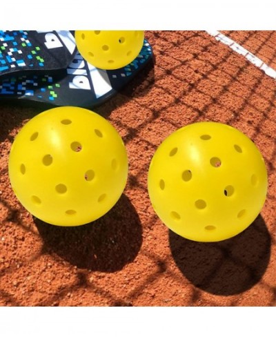 6PCS Indoor Pickleball Set Used for Plastic Baseballs for Kids and Adult Plastic Softball. Daily Training Use Pickleball Outd...