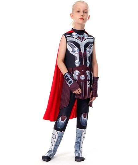 Jane Foster Costume Girls Cosplay Jane Foster Kids Costume Love and Thunder Cosplay Halloween Outfit $34.15 - Kids' Costumes