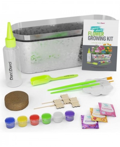 Paint & Plant Flower Craft Kit for Kids - Best Birthday Crafts Gifts for Girls & Boys Age 5 6 7 8-12 Year Old Girl Children G...