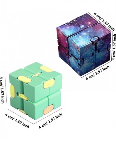 12 Pieces Infinity Cube Fidget Toy Infinity Cube Infinite Magic Fidget Cool Mini Gadget Best for Stress and Anxiety Relief $2...