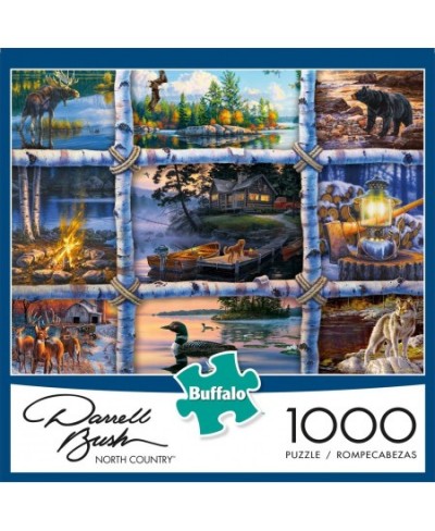 Darrell Bush - North Country - 1000 Piece Jigsaw Puzzle Blue $23.69 - Jigsaw Puzzles