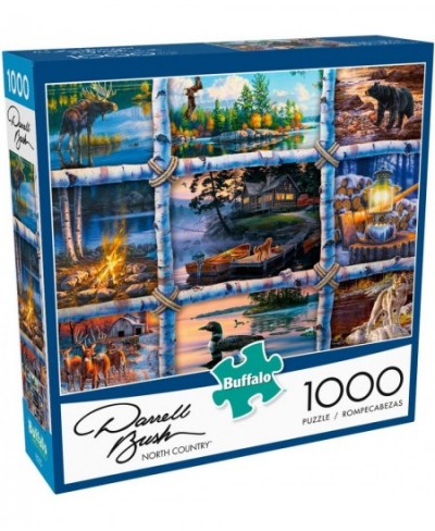 Darrell Bush - North Country - 1000 Piece Jigsaw Puzzle Blue $23.69 - Jigsaw Puzzles