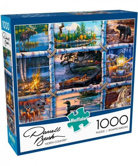 Darrell Bush - North Country - 1000 Piece Jigsaw Puzzle Blue $23.69 - Jigsaw Puzzles