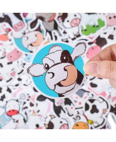 Cute Cow Stickers for Water Bottles Kawaii Cartoon Animal Stickers for Hydro Flask Scrapbook Laptop Skateboard Car Waterproof...