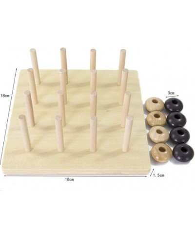 1 Set of 3D Four in a Row Wooden Strategy Game Connect Four Chess Educational Toy Thinking Game for Kids Adults $45.62 - Boar...