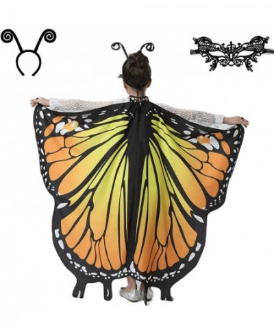 Butterfly Wings for Girls butterfly cape costume party toddler fairy dresses Performance Costumes up wings for girls 5-15 $18...