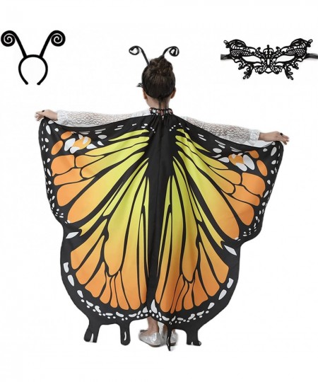 Butterfly Wings for Girls butterfly cape costume party toddler fairy dresses Performance Costumes up wings for girls 5-15 $18...