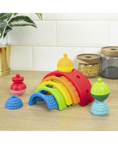 13 Piece Rainbow Arches and Toddler Pop Beads - Ages 18 Months to 4 Years - BL720 $43.37 - Early Development & Activity Toys