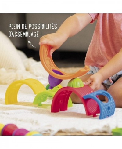 13 Piece Rainbow Arches and Toddler Pop Beads - Ages 18 Months to 4 Years - BL720 $43.37 - Early Development & Activity Toys