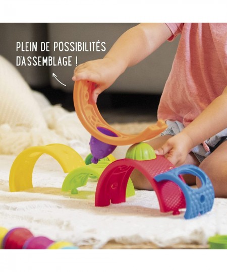 13 Piece Rainbow Arches and Toddler Pop Beads - Ages 18 Months to 4 Years - BL720 $43.37 - Early Development & Activity Toys