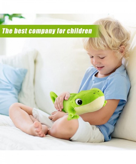 Chameleon Stuffed Animal Cute Chameleon Plush Doll Green Chameleon Toy Soft Stuffed Chameleon Toy for Birthday Baby Shower Ch...