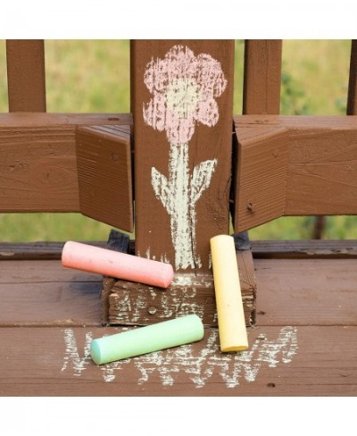 Jumbo Sidewalk Chalk - Set of 126 in 9 Colors - Washable Non-Toxic Colored Chalk - Chalk Bulk $25.21 - Kids' Drawing & Painti...