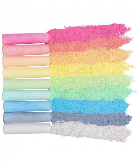 Jumbo Sidewalk Chalk - Set of 126 in 9 Colors - Washable Non-Toxic Colored Chalk - Chalk Bulk $25.21 - Kids' Drawing & Painti...