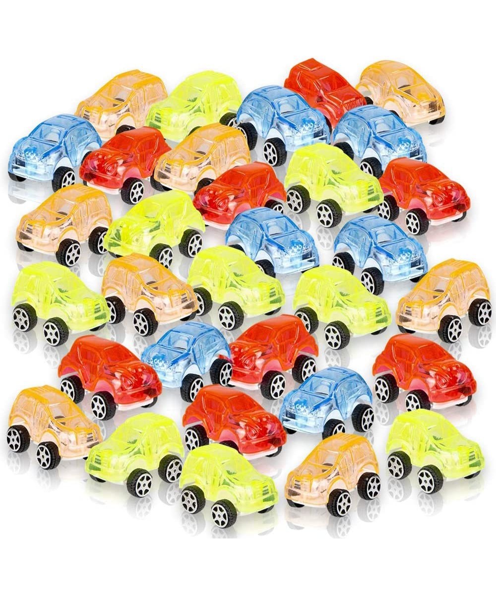 Mini Transparent Action Cars for Kids Set of 24 Miniature Racers in Assorted Colors Birthday Party Favors Goodie Bag Fillers ...