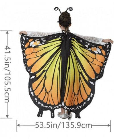 Butterfly Wings for Girls butterfly cape costume party toddler fairy dresses Performance Costumes up wings for girls 5-15 $18...