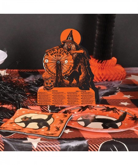 01552 Witch Fortune Wheel Game 9.25" x 6.75 $14.38 - Kids' Party Decorations