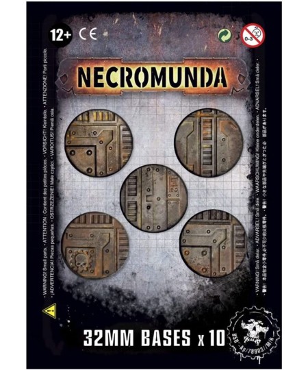 Warhammer Necromunda 32MM Bases x 10 $18.70 - Board Games