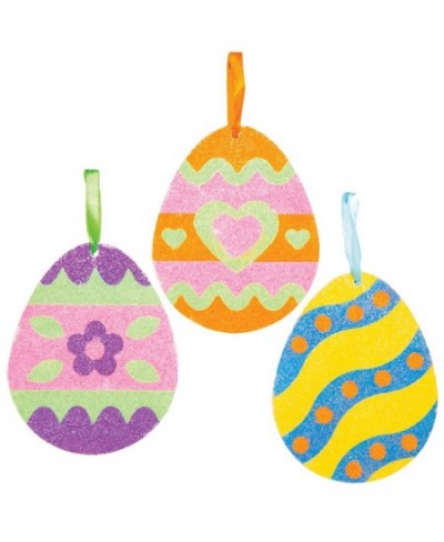 AT421 Easter Egg Sand Art Decorations - Pack of 6 for Children to Decorate and Display Ideal Kids Arts and Crafts Project $16...