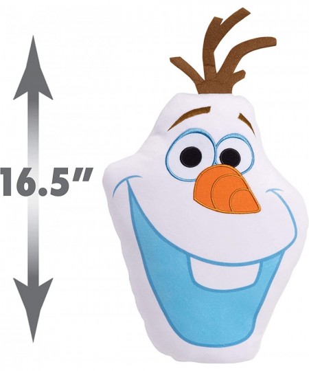 Disney Frozen 2 Character Head 16.5-Inch Plush Olaf Soft Pillow Buddy Toy for Kids $19.30 - Plush Figure Toys