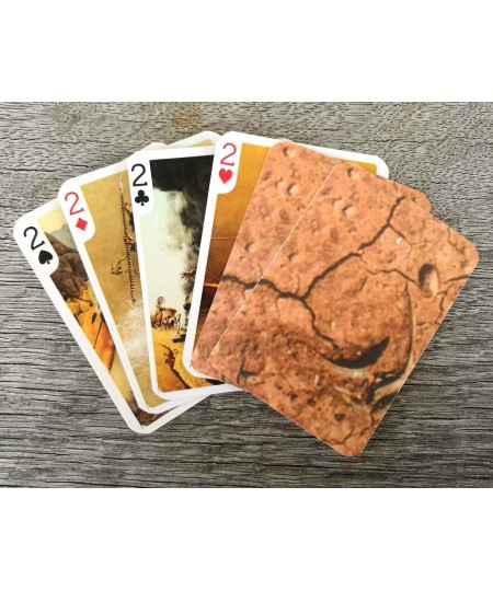 Wild WEST Playing Cards (Poker Deck 54 Cards All Different) Vintage Western Frank McCarthy Cowboys Pioneers Indians $35.72 - ...